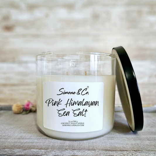 Pink Himalayan Sea Salt 2-Wick Candle