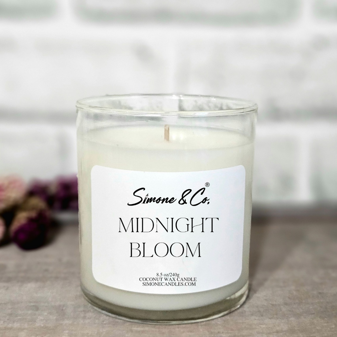 Midnight Bloom 8.5 oz Jar Candle