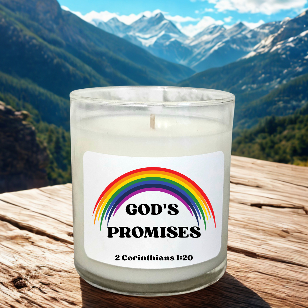 God's Promises Custom Candle