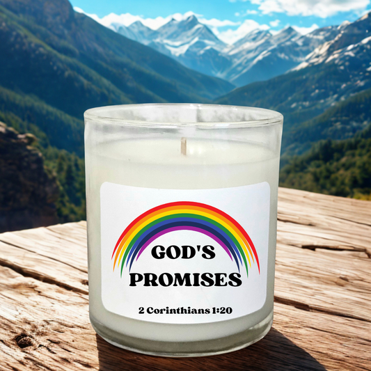God's Promises Custom Candle
