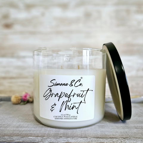 Grapefruit & Mint 2-Wick Candle
