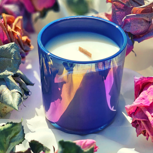 Susanna Rose Wooden Wick Candle