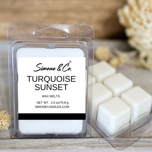 Turquoise Sunset Wax Melt