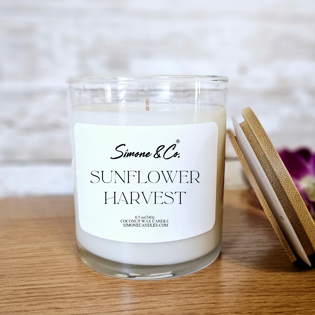 Sunflower Harvest 8.5 oz Jar Candle